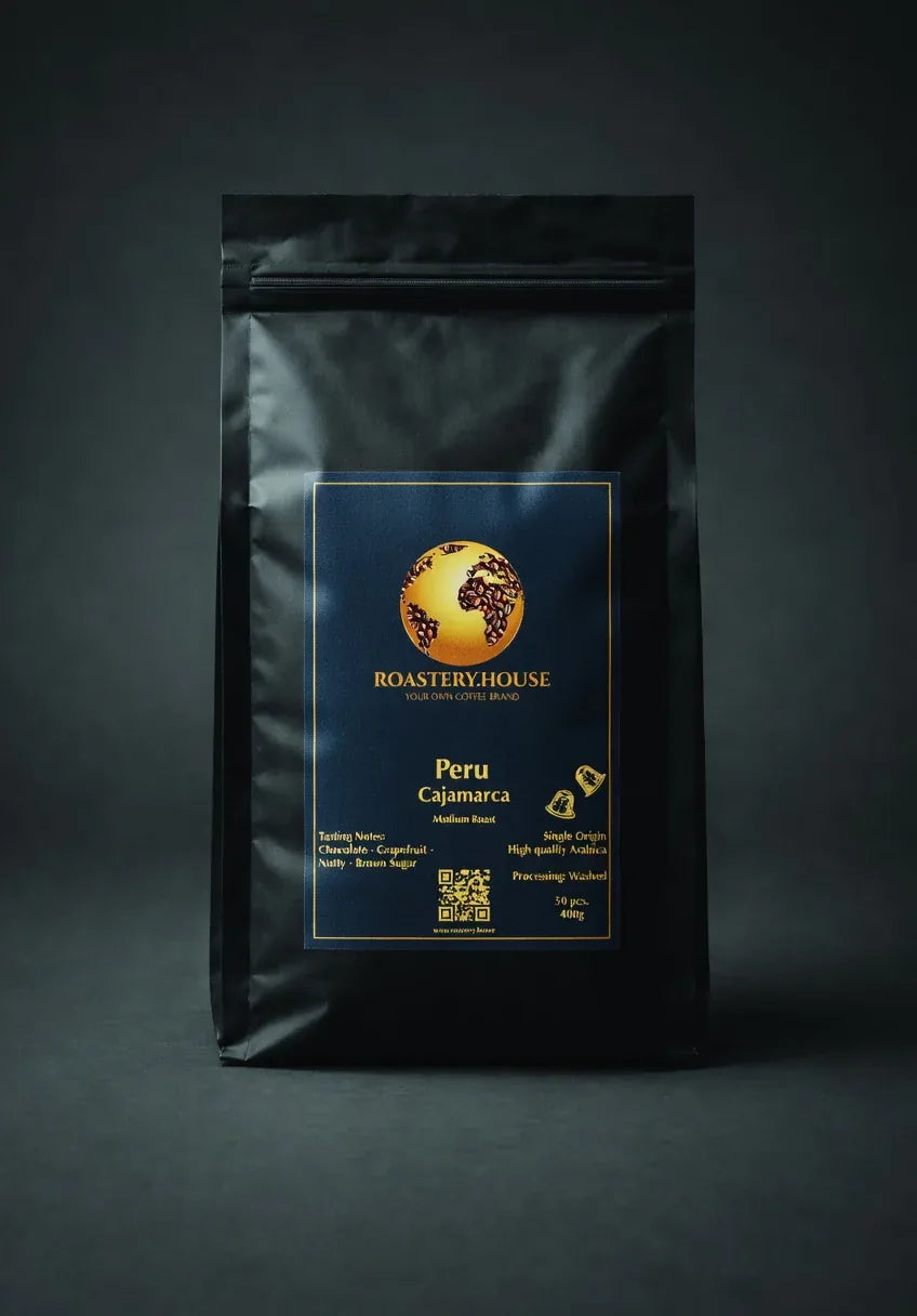 Peru Cajamarca kávékapszula 50 db-os csomag – Roastery House